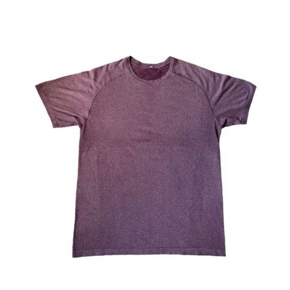 lululemon athletica Men's Short Sleeve Tee - burgundy red